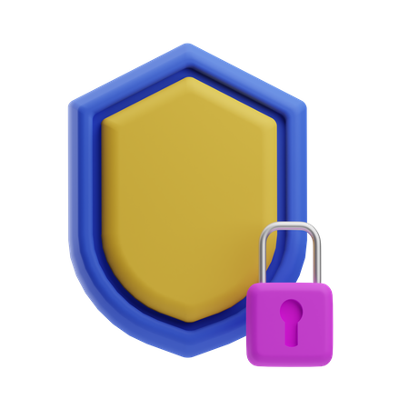 Security Shield  3D Icon