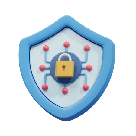 Security Shield  3D Icon