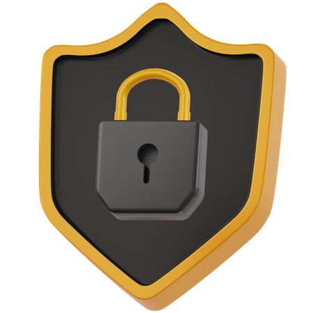 Security Shield  3D Icon