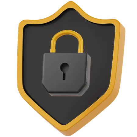 Security Shield  3D Icon