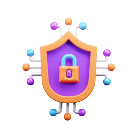 Security Shield  3D Icon