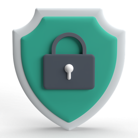 Security Shield  3D Icon