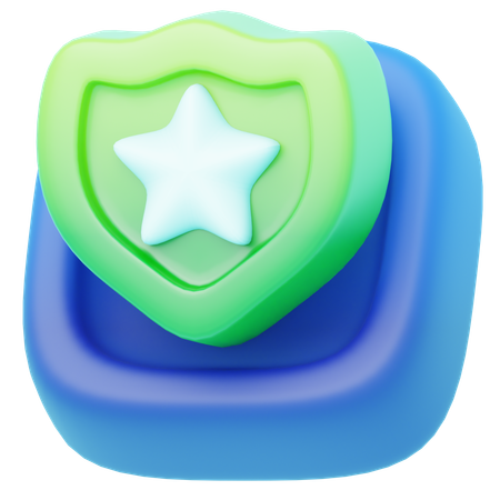 Security Shield  3D Icon
