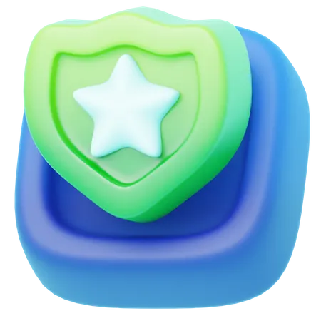Security Shield  3D Icon