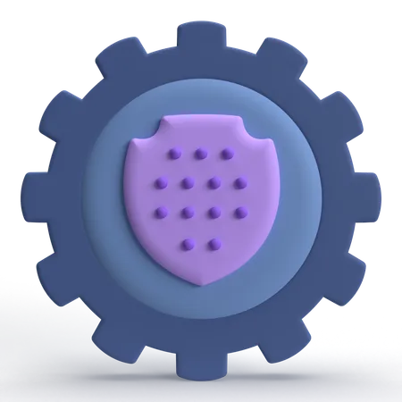 Security Shield  3D Icon