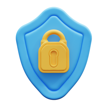 Security Shield  3D Icon