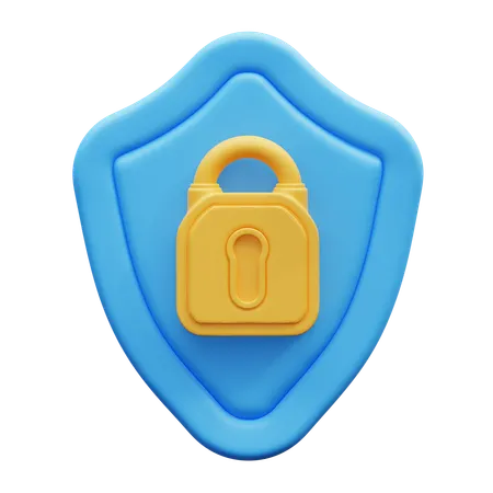 Security Shield  3D Icon