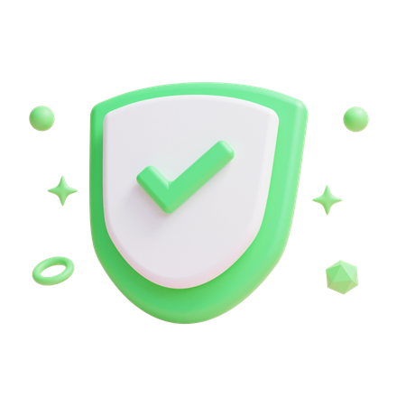 Security Shield  3D Icon