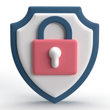 Security Shield  3D Icon