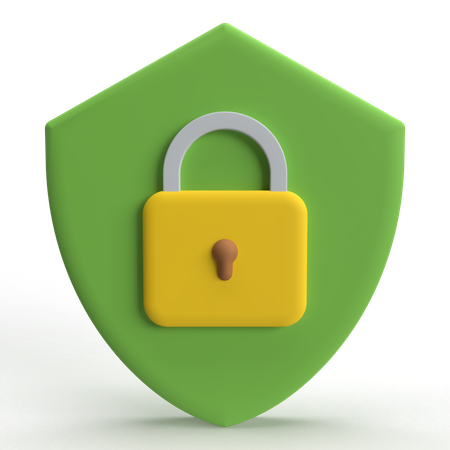 Security Shield  3D Icon