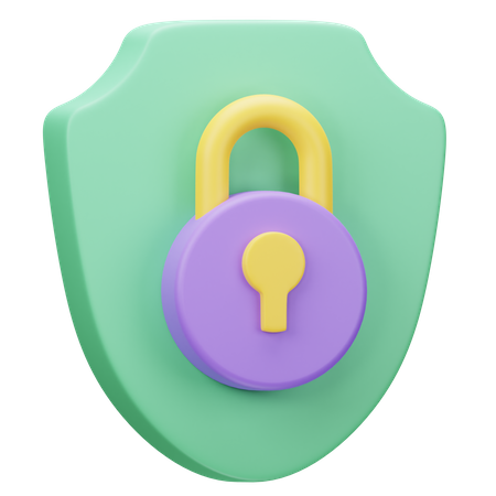 Security Shield  3D Icon