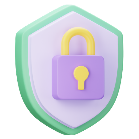 Security Shield  3D Icon