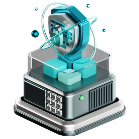 Security Shield  3D Icon