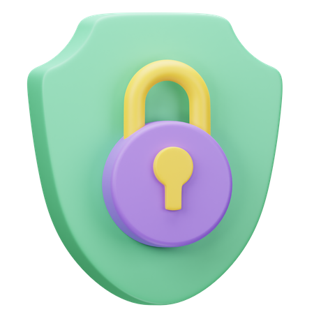 Security Shield  3D Icon