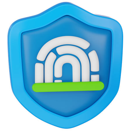 Security Shield  3D Icon