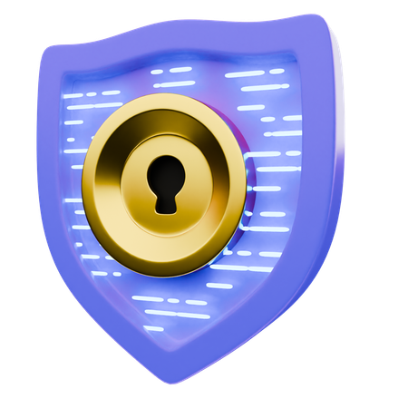 Security Shield  3D Icon