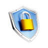 3d security-shield illustration