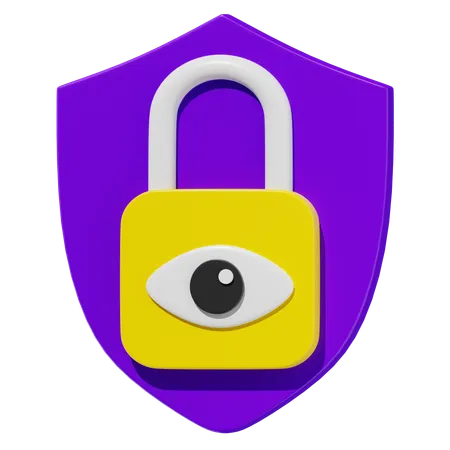 Cyber Security 3 D Illustrations 3D Icon