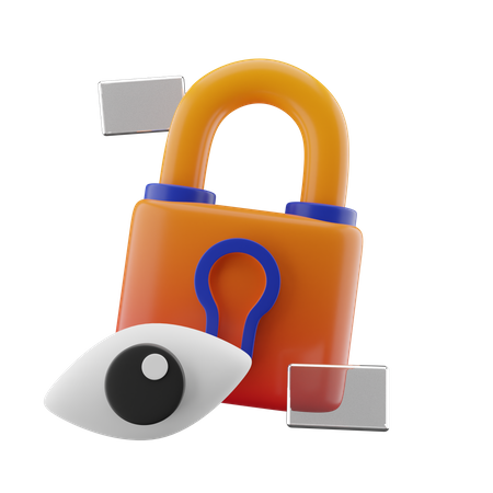 Security Surveillance  3D Icon