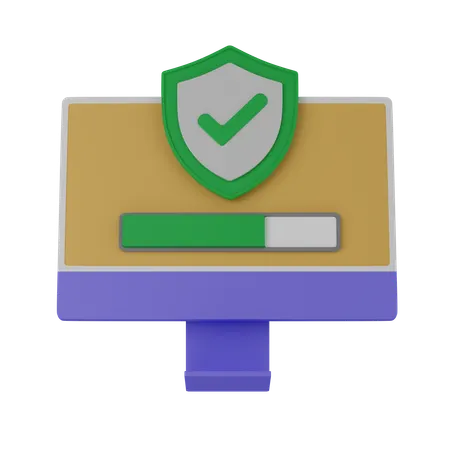 Security system  3D Icon