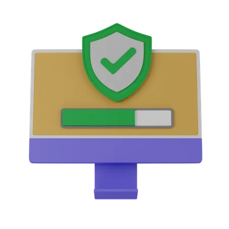 Security system  3D Icon