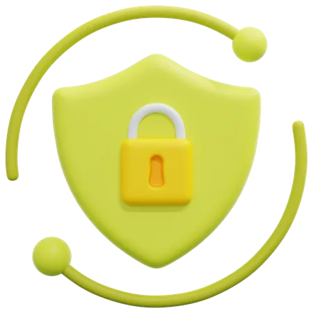 Security Update  3D Icon