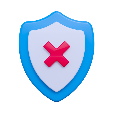 Security Warning  3D Icon