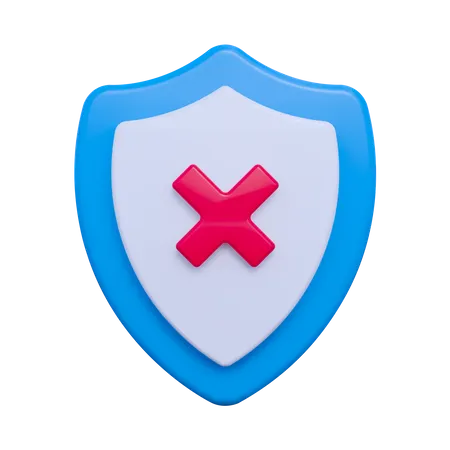 Security Warning  3D Icon