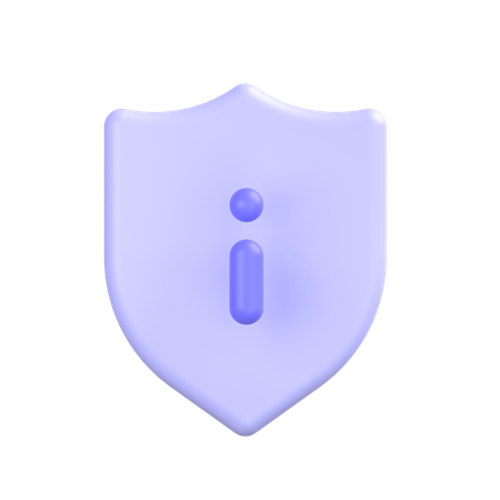 Security Warning  3D Icon