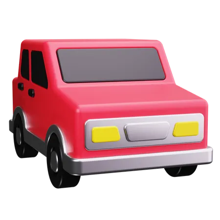 Sedan Car  3D Icon