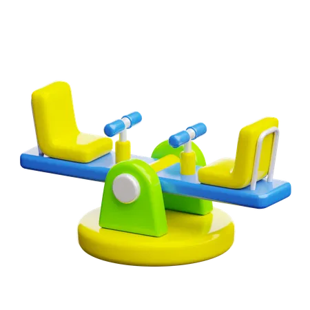See Saw  3D Icon
