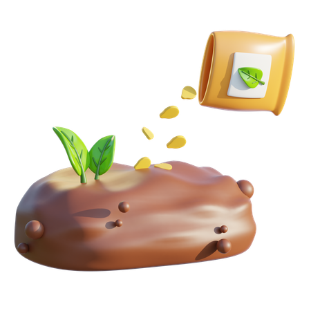 Seed  3D Icon