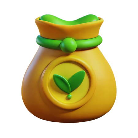 Seed Bag  3D Icon