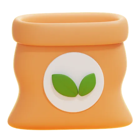 SEED BAG  3D Icon