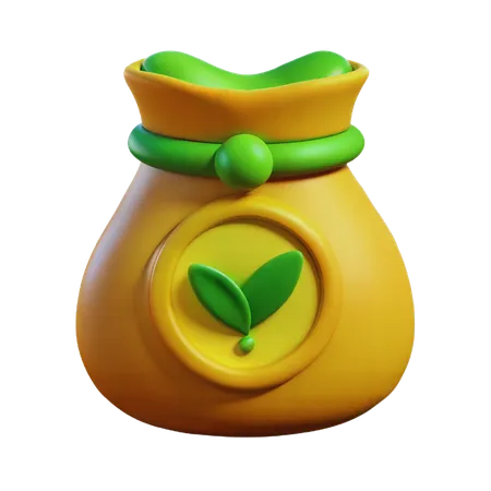 Seed Bag  3D Icon