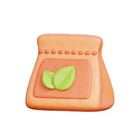 Seed Bag  3D Icon