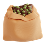 seed bag emoji 3d