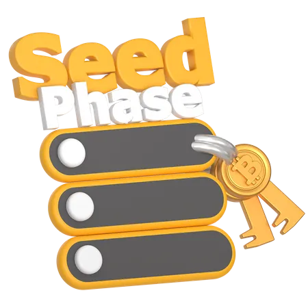 Seed Phase  3D Icon