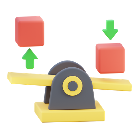 Seesaw  3D Icon
