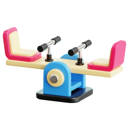 Seesaw  3D Icon