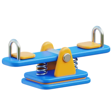 Seesaw  3D Icon