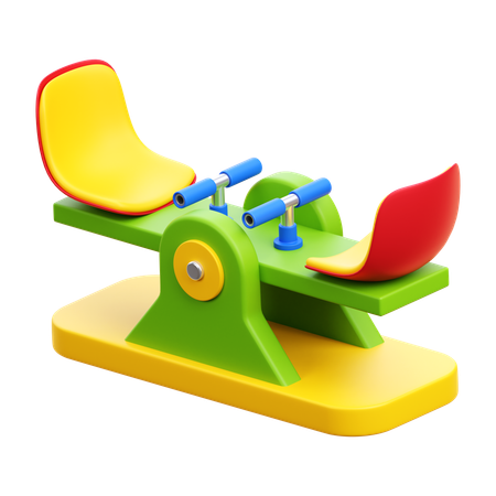 Seesaw  3D Icon