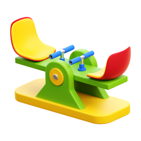 Seesaw  3D Icon
