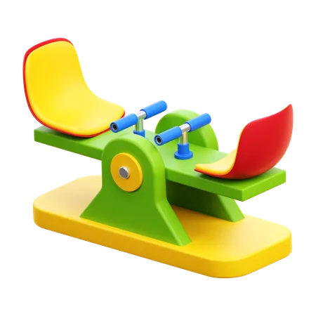 Seesaw  3D Icon