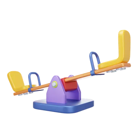 Seesaw  3D Icon