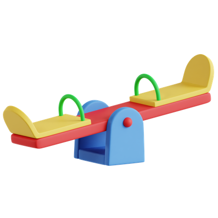 Seesaw  3D Icon