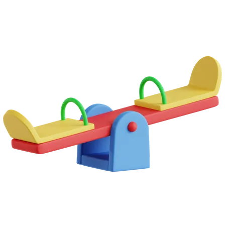 Seesaw  3D Icon