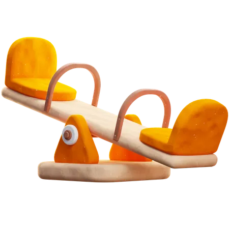 Seesaw  3D Icon