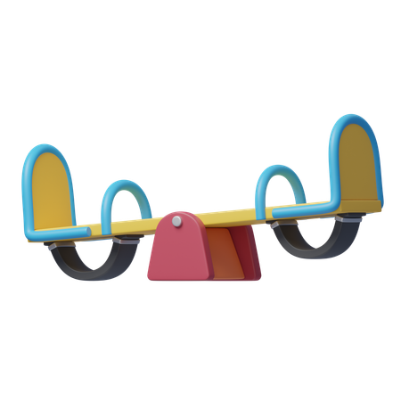 Seesaw  3D Icon