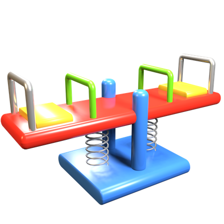 Seesaw  3D Icon